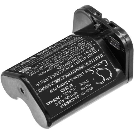 Батерия за прахосмукачка iRobot ADD-N1, Braava Jet M6, M611020 ABL-C  LiIon 10,8V 2600mAh CAMERON SINO - Батерии за прахосмукачки - снимка 2