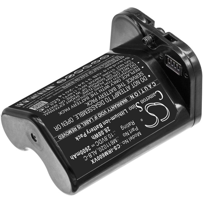 Батерия за прахосмукачка iRobot ADD-N1, Braava Jet M6, M611020 ABL-C  LiIon 10,8V 2600mAh CAMERON SINO - Батерии за прахосмукачки - снимка 2