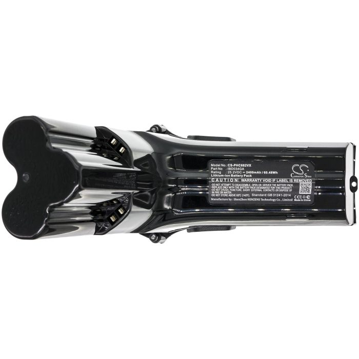 Батерия за прахосмукачка Philips FC6822, SpeedPro Max Aqua, XC8043/01  LiIon 25,2V 2400mAh CAMERON SINO - Батерии за прахосмукачки - снимка 6