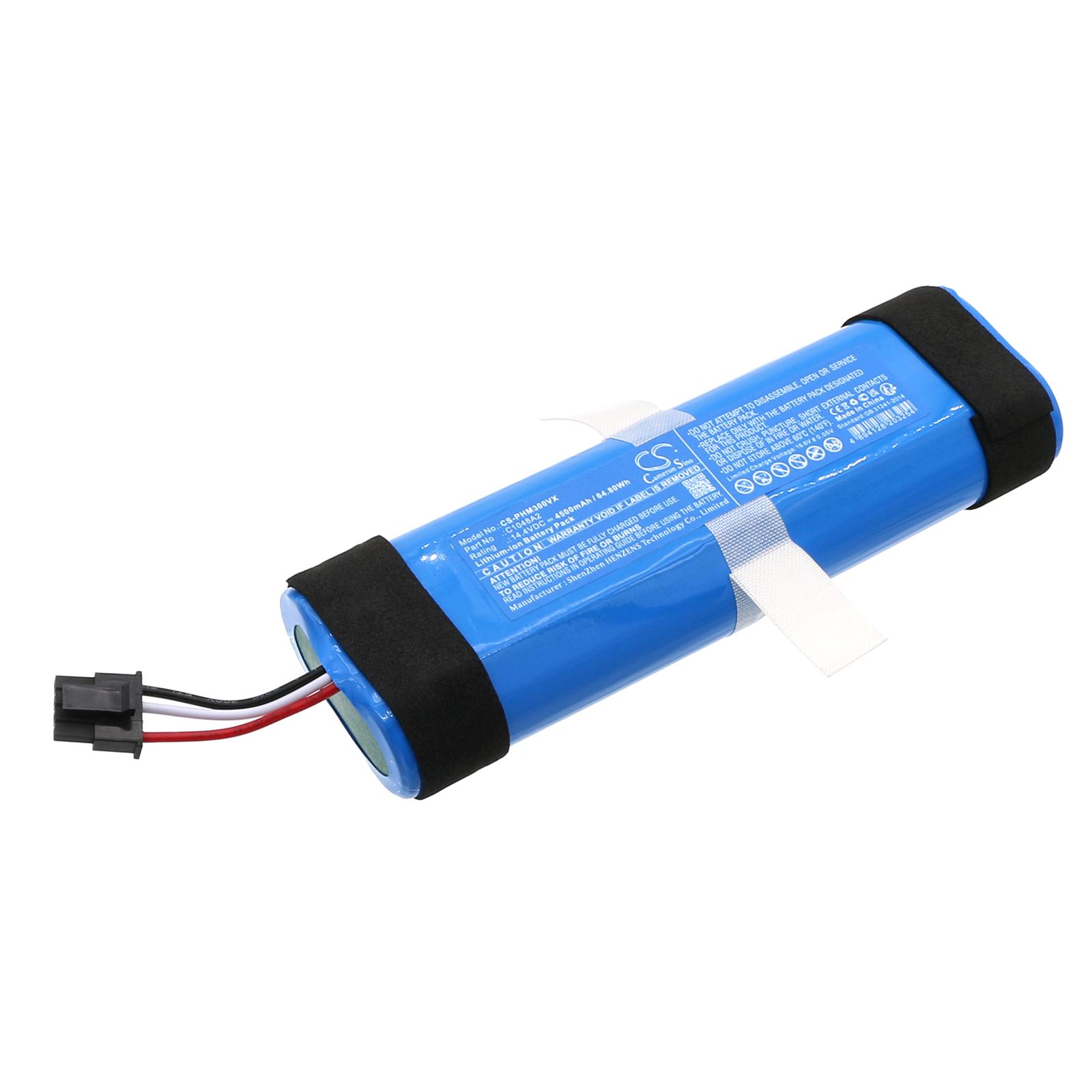 Батерия за прахосмукачка PHILIPS HomeRun 3000, XU3110/01, XU3110/02 C1048A2 LiIon 14,4V 4500mAh CAMERON SINO 1 Батерия за прахосмукачка PHILIPS HomeRun 3000, XU3110/01, XU3110/02 C1048A2 LiIon 14,4V 4500mAh CAMERON SINO - Батерии за прахосмукачки