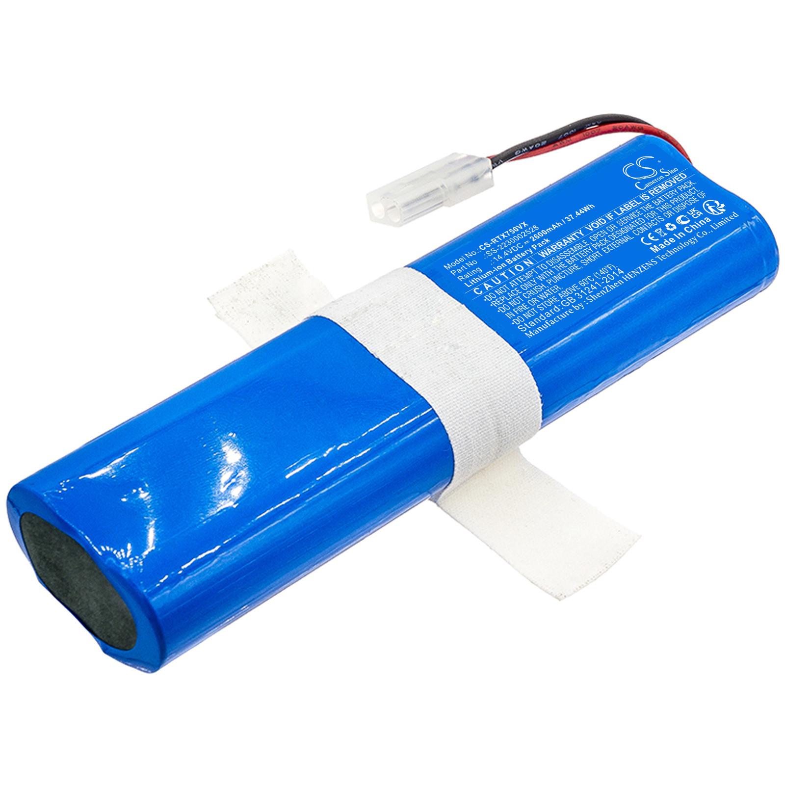 Батерия за прахосмукачка Rowenta RG7975WH/NS0, RG7987WH/NS0 SS-2230002528 LiIon 14,4V 2600mAh CAMERON SINO 1 Батерия за прахосмукачка Rowenta RG7975WH/NS0, RG7987WH/NS0 SS-2230002528 LiIon 14,4V 2600mAh CAMERON SINO - Батерии за прахосмукачки