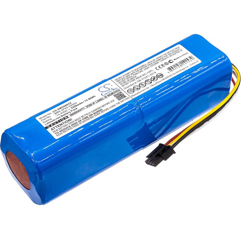 Батерия за прахосмукачка XIAOMI 41717, BHR6363EU, Dreame D9, Roborock 1C LiIon 14,4V 5200mAh CAMERON SINO 1 Батерия за прахосмукачка XIAOMI 41717, BHR6363EU, Dreame D9, Roborock 1C LiIon 14,4V 5200mAh CAMERON SINO - Батерии за прахосмукачки