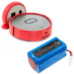 Батерия за прахосмукачка XIAOMI  G1 MI Robot , MI-G1 LiIon 14,8V 2600mAh CAMERON SINO - Батерии за прахосмукачки - снимка 4