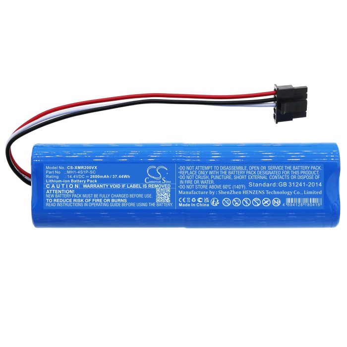 Батерия за прахосмукачка  Xiaomi Mi Robot Vacuum Mop P, Mijia 2, VIOMI V2 Pro LiIon 14,4V 2600mAh CAMERON SINO - Батерии за прахосмукачки - снимка 3