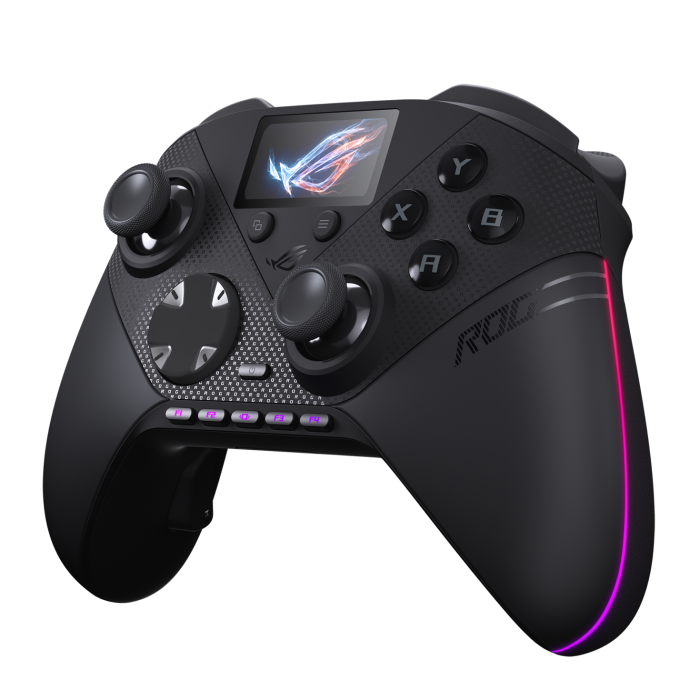 Безжичен геймпад ASUS ROG Raikiri II PRO за PC - Black - Геймпад - снимка 2