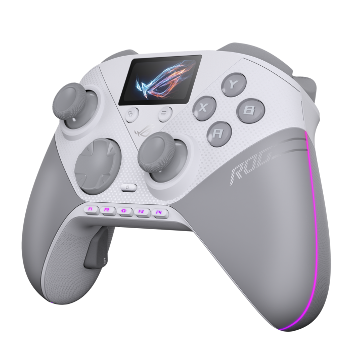 Безжичен геймпад ASUS ROG Raikiri II PRO за PC - White - Геймпад - снимка 2