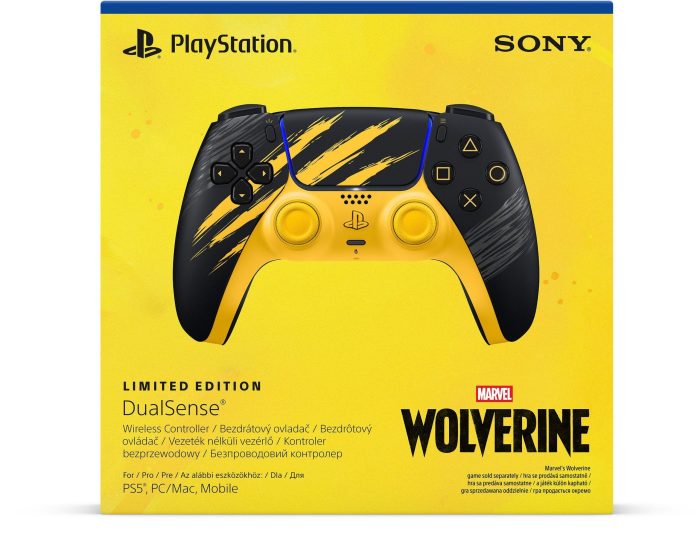 Безжичен геймпад Sony PS5 DualSense Wireless Controller Wolverine Limited - Геймпад - снимка 5