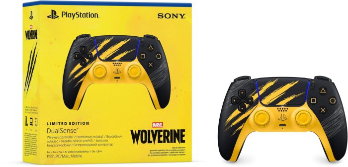 Безжичен геймпад Sony PS5 DualSense Wireless Controller Wolverine Limited - Геймпад - снимка 6