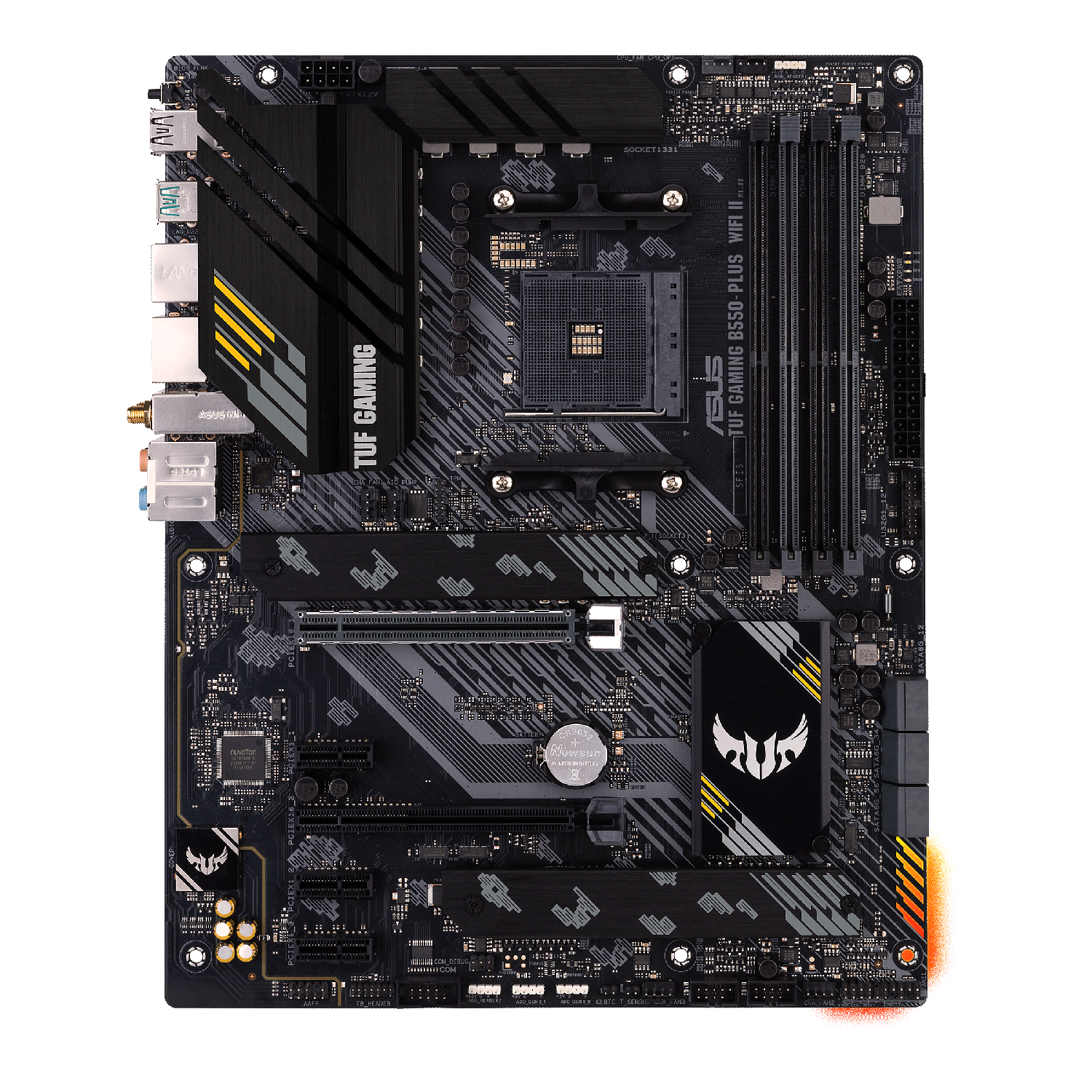 Дънна платка ASUS TUF GAMING B550-PLUS WIFI II socket AM4 1 Дънна платка ASUS TUF GAMING B550-PLUS WIFI II socket AM4 - Дънна платка
