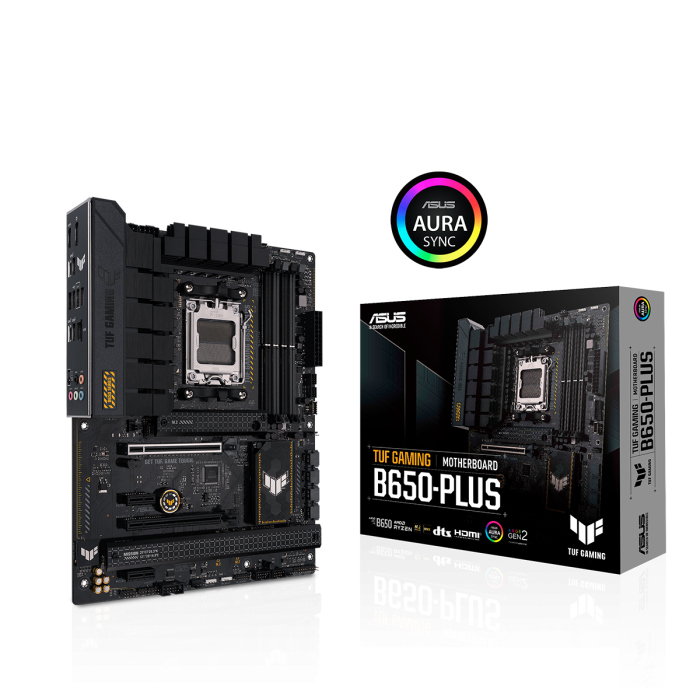 Дънна платка ASUS TUF GAMING B650-PLUS socket AM5 - Дънна платка - снимка 3