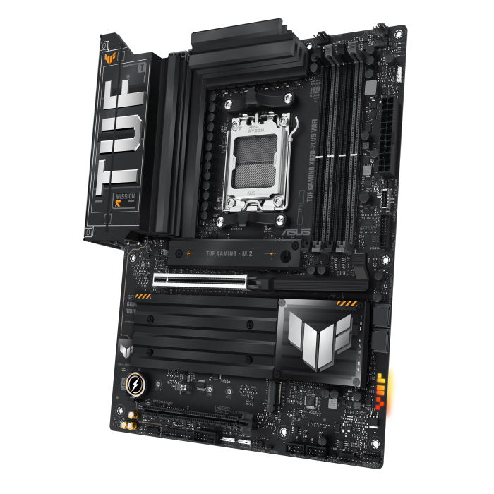 Дънна платка ASUS TUF GAMING X870-PLUS WIFI AM5 DDR5 - Дънна платка - снимка 2
