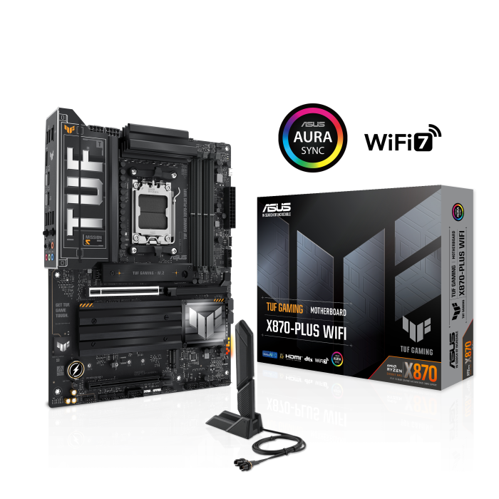 Дънна платка ASUS TUF GAMING X870-PLUS WIFI AM5 DDR5 - Дънна платка - снимка 6