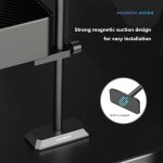 Държач за графична карта COOLMOON GH195, Алуминий, Черен - Входно-изходни контролери - снимка 3