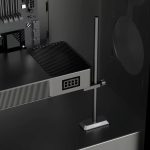 Държач за графична карта COOLMOON GH195, Алуминий, Сребрист - Входно-изходни контролери - снимка 2