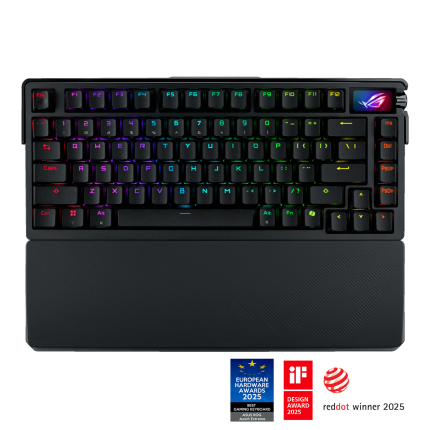 Геймърска безжична Клавиатура ASUS ROG Azoth Extreme - ROG NX Mechanical Switch Snow - Геймърски клавиатури gaming