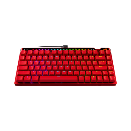 Геймърска Механична Клавиатура ASUS ROG Falchion Ace 75 HE Red - ROG HFX V2 Magnetic Switch - Геймърски клавиатури gaming - снимка 2