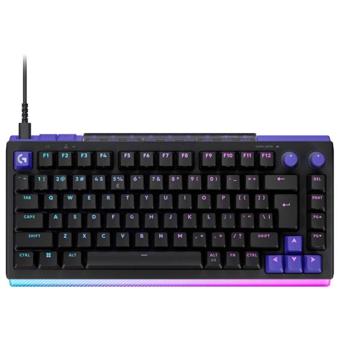Геймърска механична клавиатура Logitech G512 X 75 - Dual Swap Analog/Mechanical Switch - Black 1 Геймърска механична клавиатура Logitech G512 X 75 - Dual Swap Analog/Mechanical Switch - Black - Геймърски клавиатури gaming