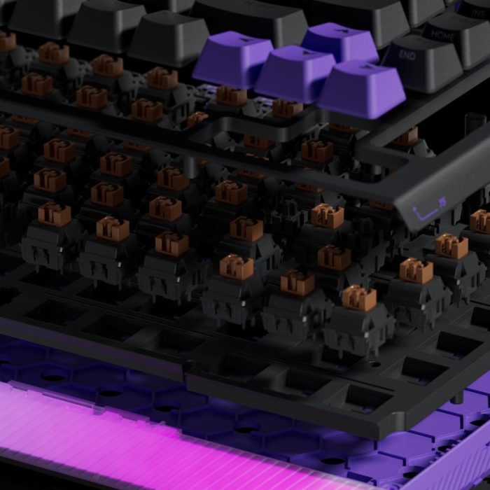 Геймърска механична клавиатура Logitech G512 X 75 - Dual Swap Analog/Mechanical Switch - Black - Геймърски клавиатури gaming - снимка 6