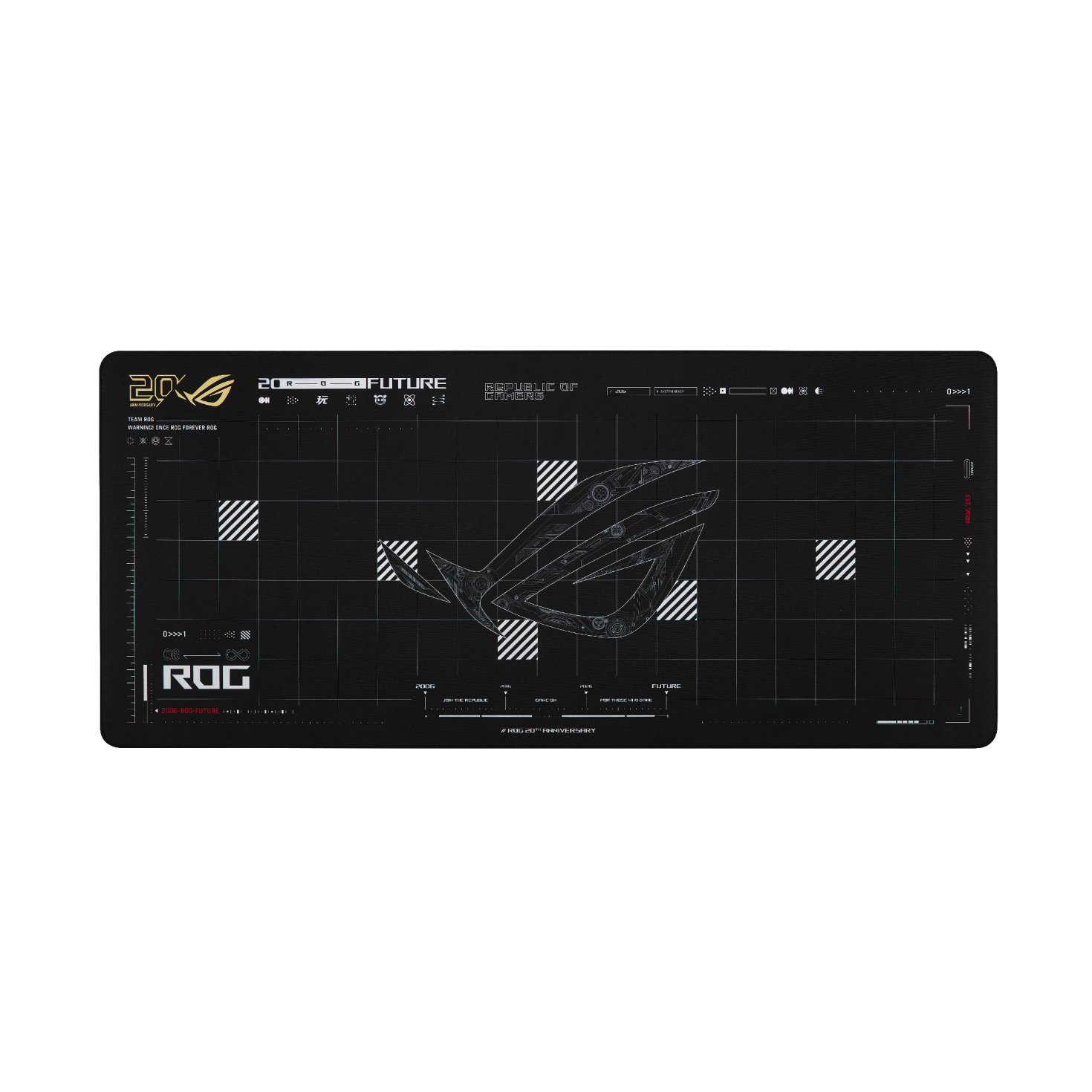 Геймърски пад ASUS ROG Scabbard II XXL Edition 20 1 Геймърски пад ASUS ROG Scabbard II XXL Edition 20 - Геймърски подложки за мишки