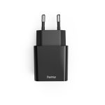 HAMA Бързо зарядно, USB-C, PD, 20 W, черно - Зарядно за телефон - снимка 4