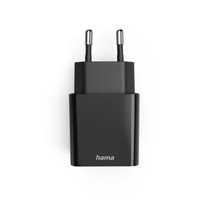 HAMA Бързо зарядно, USB-C, PD, 20 W, черно - Зарядно за телефон - снимка 4