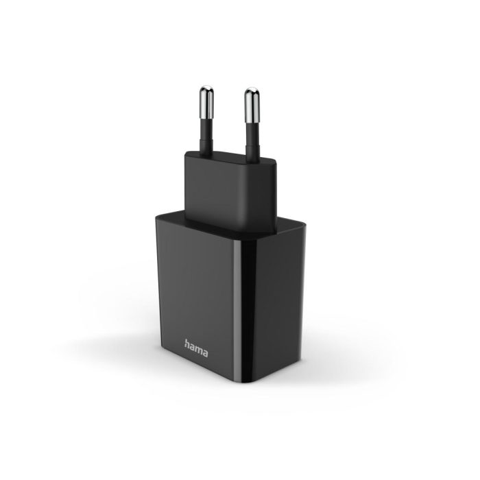 HAMA Бързо зарядно, USB-C, PD, 20 W, черно - Зарядно за телефон - снимка 5