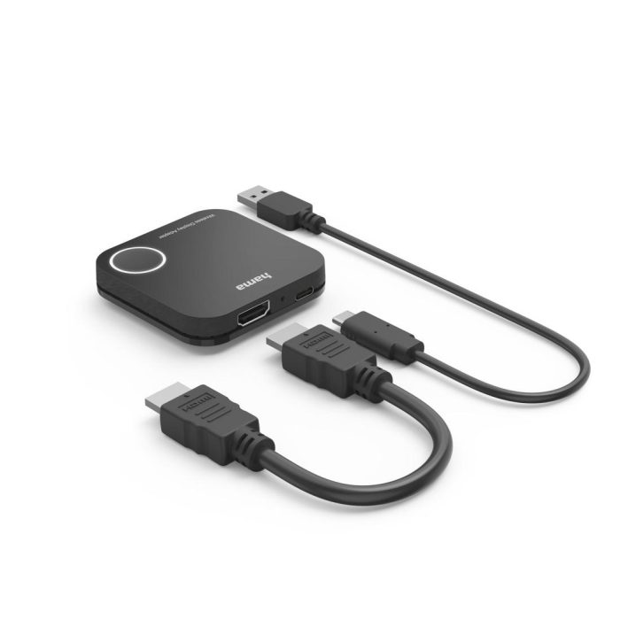 HAMA Безжичен HDMI адаптер за дисплей, Full HD 1080p, вкл. кабел - Адаптери и конвертори - снимка 2