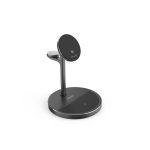 HAMA Безжична зарядна станция 3 в 1, Qi2, 15 W, индуктивно бързо зареждане - Зарядно за телефон