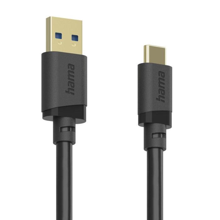 HAMA Кабел USB-A - USB-C 3.2 Gen.1 мъжко, 3.0 м, 5GBit/s - Кабели за телефони - снимка 7
