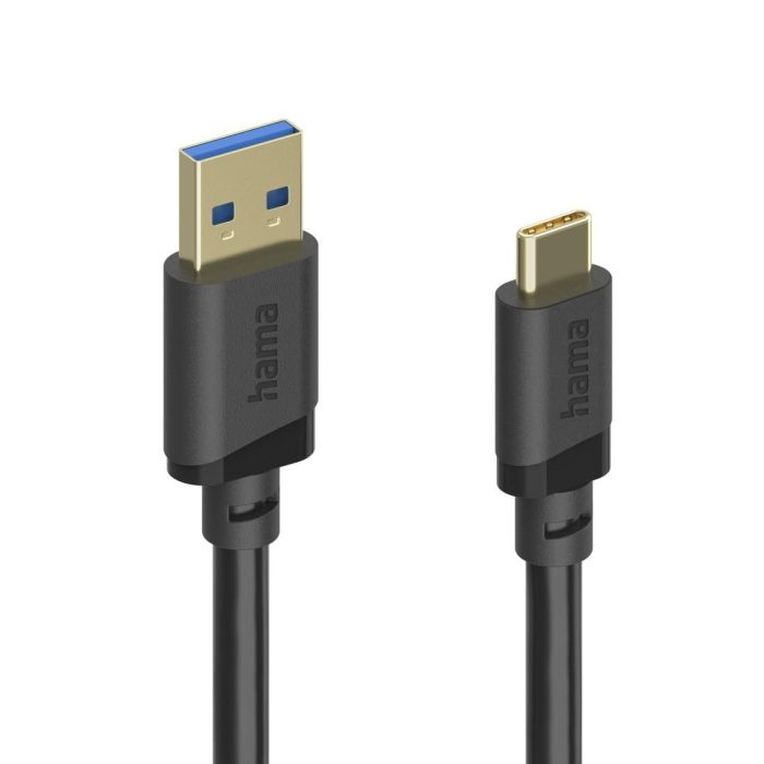 HAMA Кабел USB-A - USB-C 3.2 Gen.1 мъжко, 3.0 м, 5GBit/s - Кабели за телефони - снимка 8