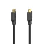 HAMA Кабел USB-C E-Marker чип USB 3.2 Gen1, 5 Gbit/s, 240 W, 0.75 м - Кабели за телефони - снимка 2