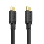 HAMA Кабел USB-C E-Marker чип USB 3.2 Gen1, 5 Gbit/s, 240 W, 0.75 м - Кабели за телефони - снимка 4