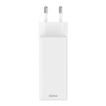 HAMA Комплект Бързо зарядно и кабел за зареждане, 100 W GaN, 2x USB-C PD, 1x USB-A QC - Зарядно за телефон - снимка 4