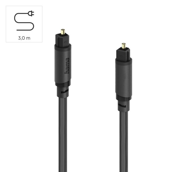 HAMA Оптичен аудио кабел ODT (Toslink) , 3м 4