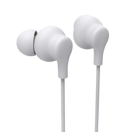HAMA Слушалки “Curly”, USB-C, микрофон, бял - Слушалки тапи - снимка 2