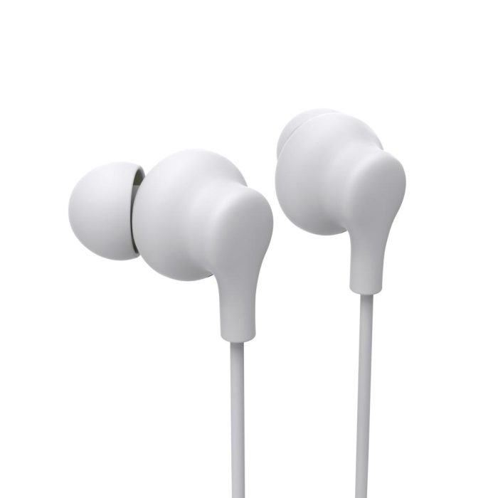 HAMA Слушалки “Curly”, USB-C, микрофон, бял - Слушалки тапи - снимка 8