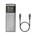 HAMA Външна батерия “High Power”, 150 W, 24000 mAh, 2x USB-C, USB-A, бързо зареждане - Power Bank - снимка 14