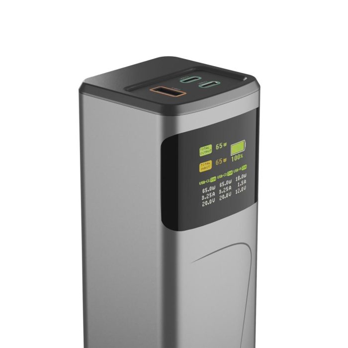 HAMA Външна батерия “High Power”, 65 W, 20000 mAh, 2x USB-C, USB-A, Fast Charging - Power Bank - снимка 10