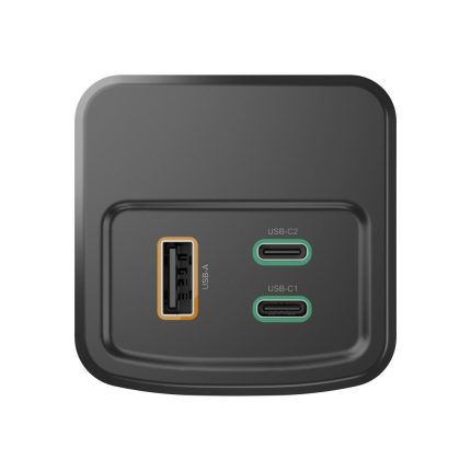 HAMA Външна батерия “High Power”, 65 W, 20000 mAh, 2x USB-C, USB-A, Fast Charging - Power Bank - снимка 2