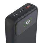 HAMA Външна батерия "PD10-W20", 10000 mAh, 3 изхода: 2 x USB-C, USB-A, Бързо зареждане - Power Bank - снимка 6