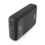 HAMA Външна батерия "PD10-W20", 10000 mAh, 3 изхода: 2 x USB-C, USB-A, Бързо зареждане - Power Bank - снимка 7