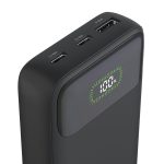 HAMA Външна батерия "PD10-W20", 10000 mAh, 3 изхода: 2 x USB-C, USB-A, Бързо зареждане - Power Bank - снимка 9