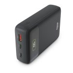 HAMA Външна батерия "PD20-W20", 20000 mAh, 3 изхода: 2 x USB-C, USB-A, Бързо зареждане - Power Bank