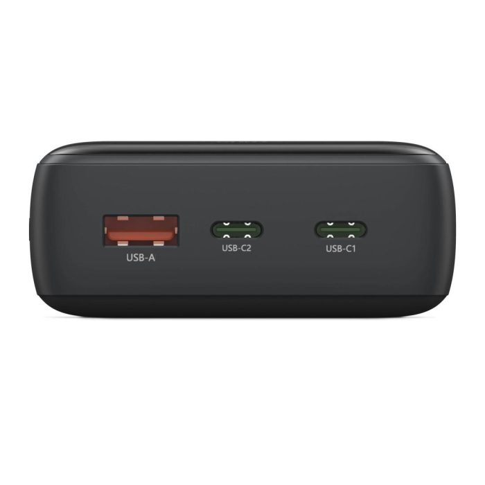 HAMA Външна батерия "PD20-W20", 20000 mAh, 3 изхода: 2 x USB-C, USB-A, Бързо зареждане - Power Bank - снимка 10