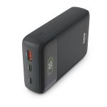 HAMA Външна батерия "PD20-W20", 20000 mAh, 3 изхода: 2 x USB-C, USB-A, Бързо зареждане - Power Bank - снимка 7