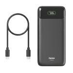 HAMA Външна батерия "PD27-W65", 27000 mAh, Изходи: 2xUSB-C, USB-A, Бързо зареждане - Power Bank - снимка 10