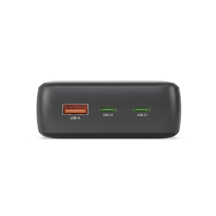 HAMA Външна батерия "PD27-W65", 27000 mAh, Изходи: 2xUSB-C, USB-A, Бързо зареждане - Power Bank - снимка 2