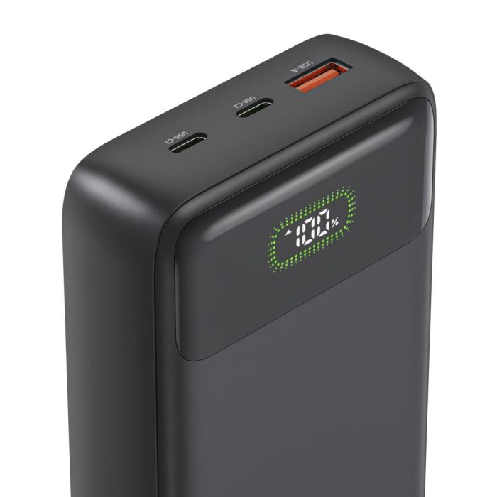 HAMA Външна батерия "PD27-W65", 27000 mAh, Изходи: 2xUSB-C, USB-A, Бързо зареждане - Power Bank - снимка 9
