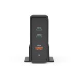HAMA Зарядна станция 140W, USB-C, 3 порта, GaN, Power Delivery (PD) - Зарядно за лаптоп