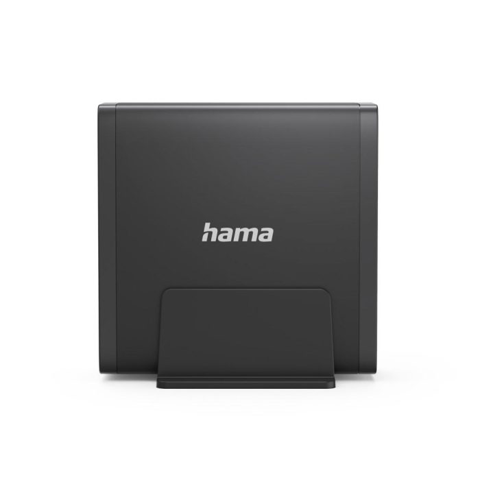 HAMA Зарядна станция 140W, USB-C, 3 порта, GaN, Power Delivery (PD) - Зарядно за лаптоп - снимка 2